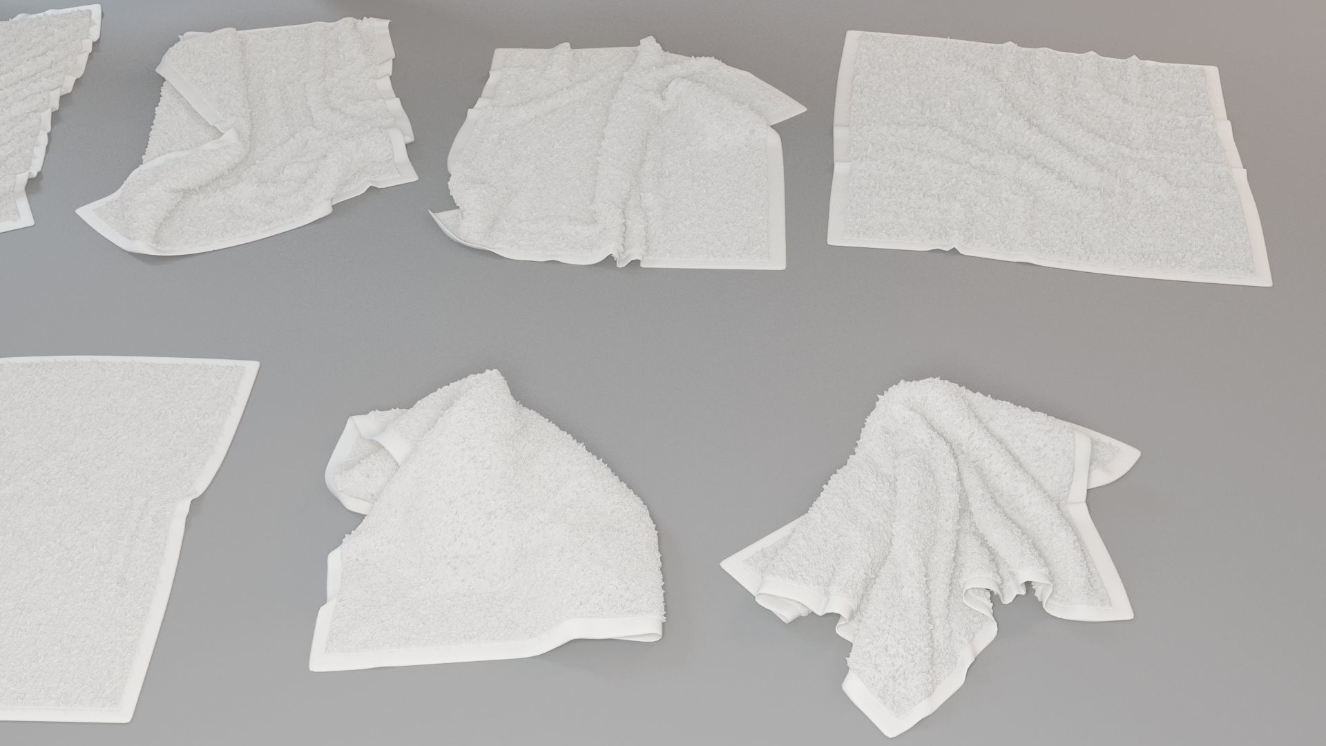 Towel Collection 3D model_4