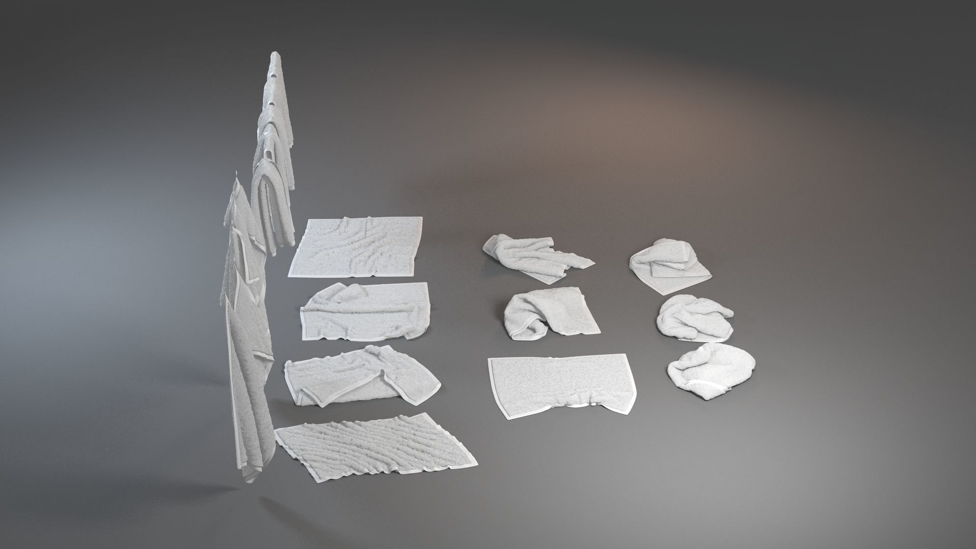 Towel Collection 3D model_12
