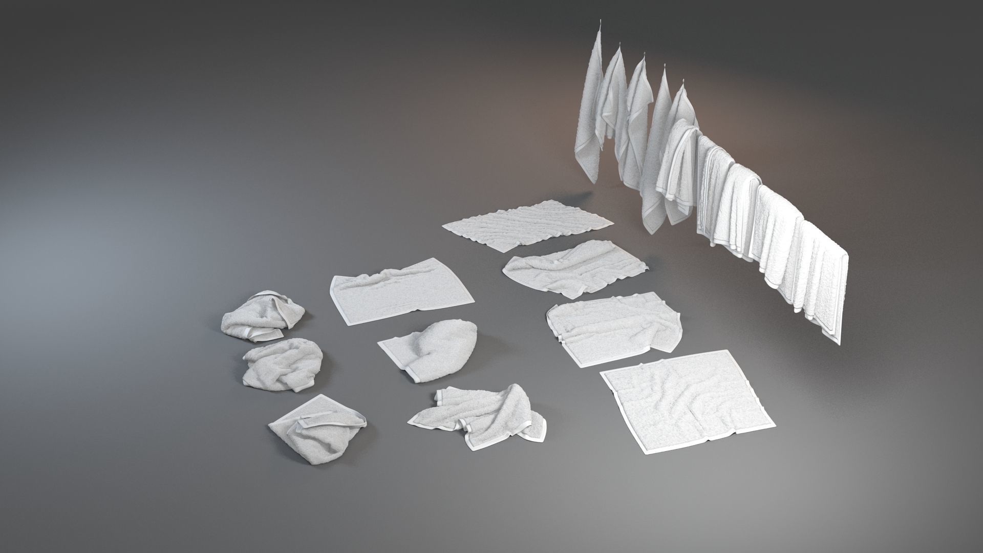 Towel Collection 3D model_18