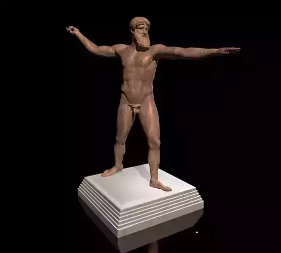 Poseidon Artemision Classical Greek Sculpture