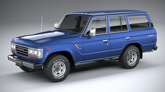 Toyota Land Cruiser J60 1988 3D model