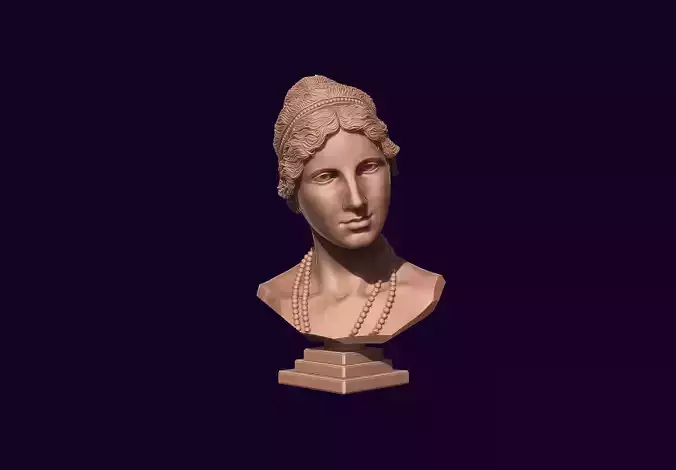 Bust of Aphrodite 3D print model