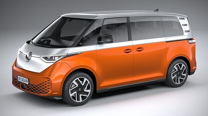 Volkswagen ID Buzz 2023 3D model