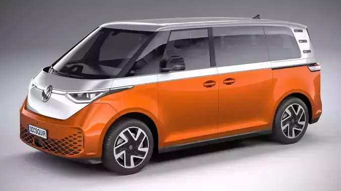 Volkswagen ID Buzz 2023 3D model