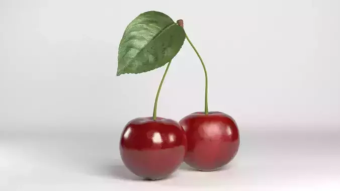 Cherries 3D model