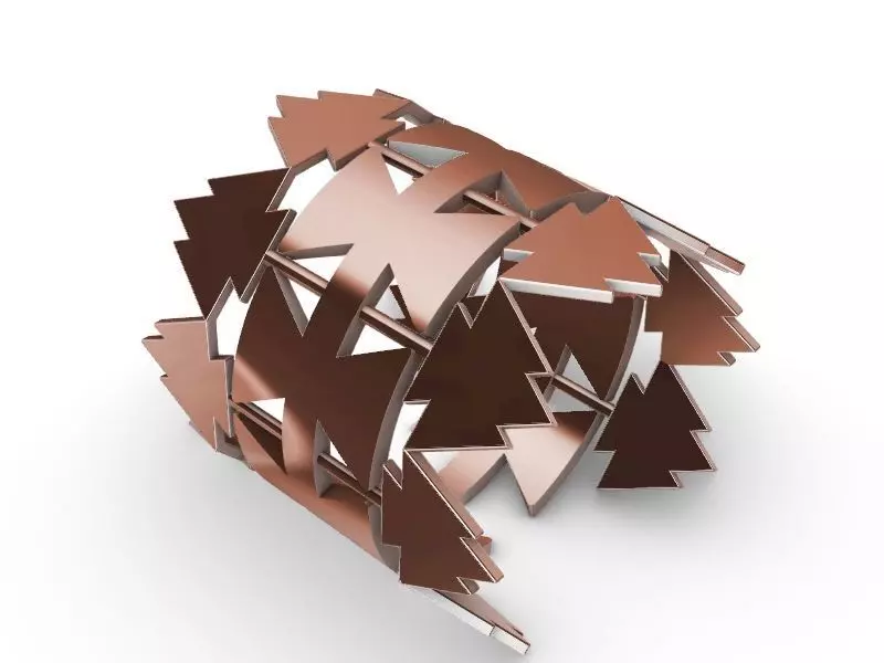 christmas tree ring stl verified  3D print model_0