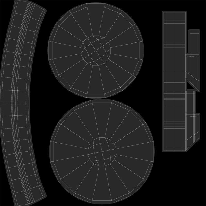 Frying Pan 3D model_17