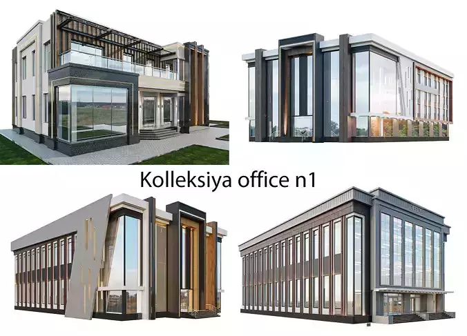 kolleksiya office n1 3D model