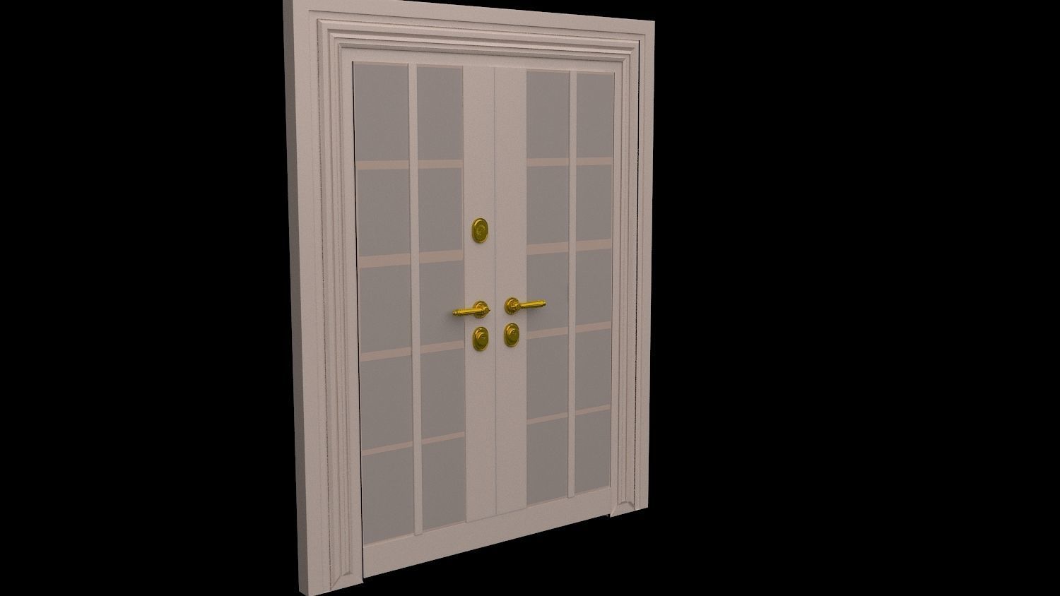Door 3d model 3D model_3