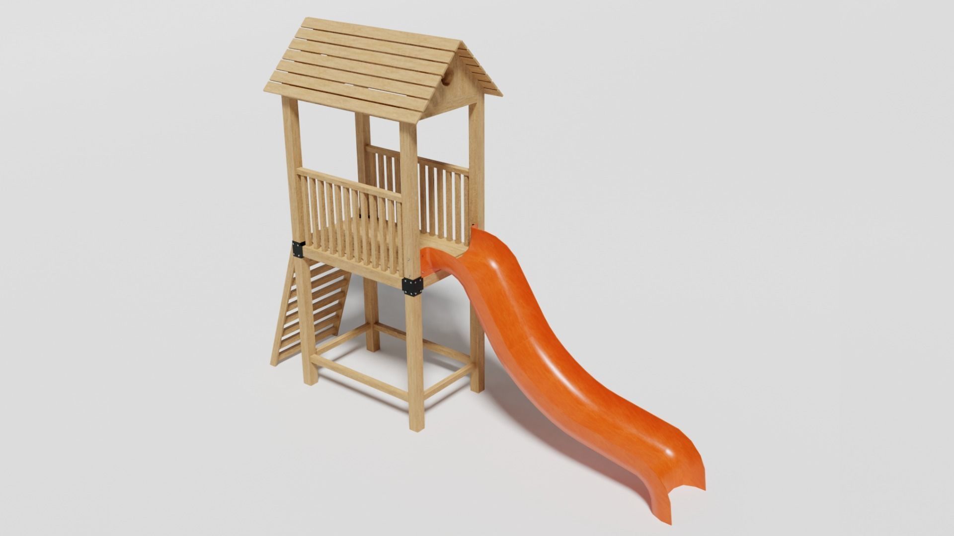 Playground pack v1 Low-poly 3D model_8