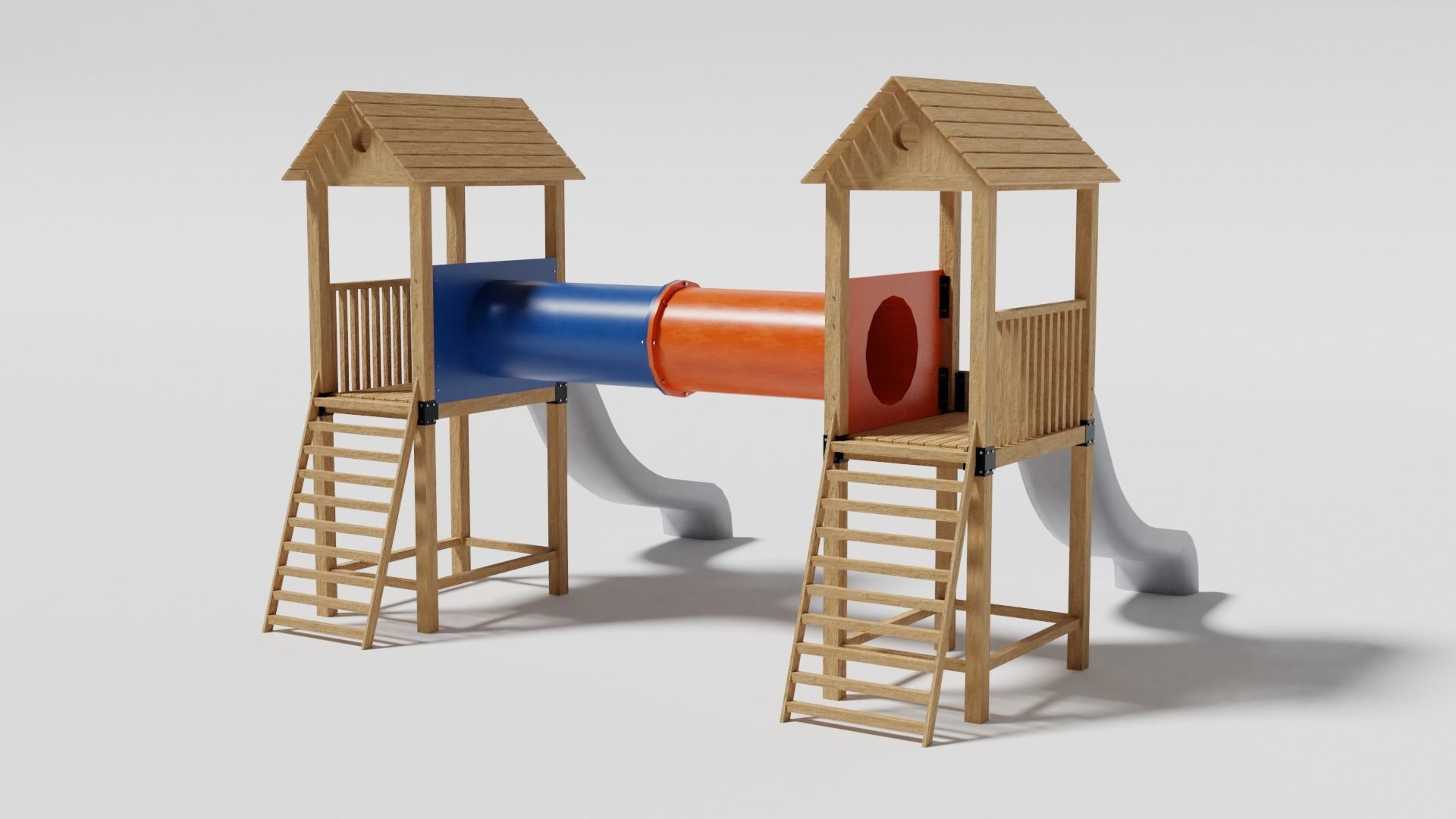 Playground pack v1 Low-poly 3D model_4