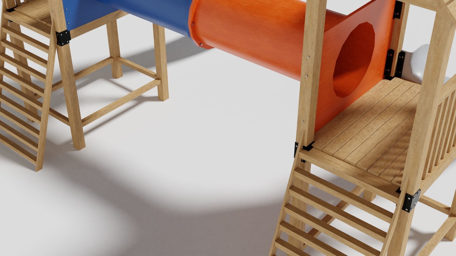 Playground pack v1 Low-poly 3D model_6