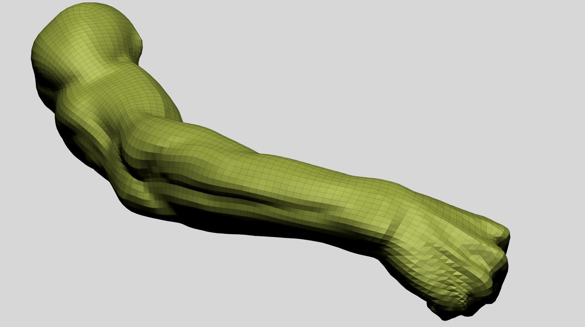 Arm - Fist 3D model_12