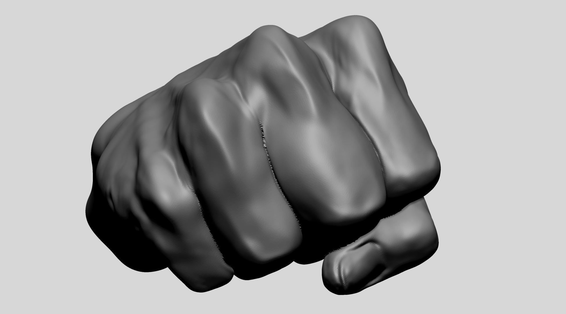 Arm - Fist 3D model_8