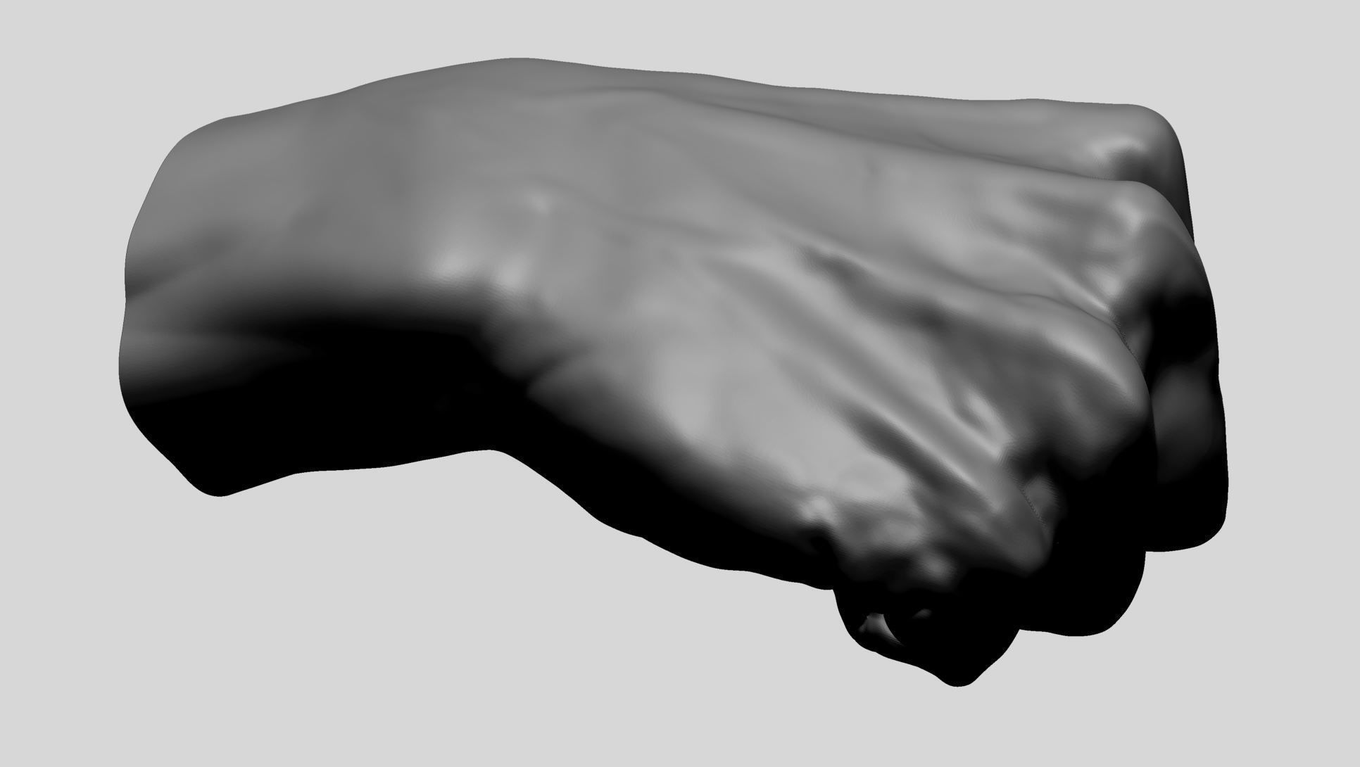 Arm - Fist 3D model_9