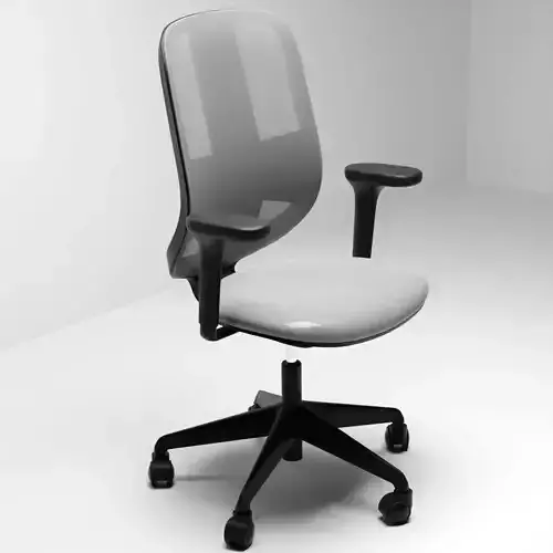 Office Chair Low-poly 3D model Office Chair Low-poly 3D model