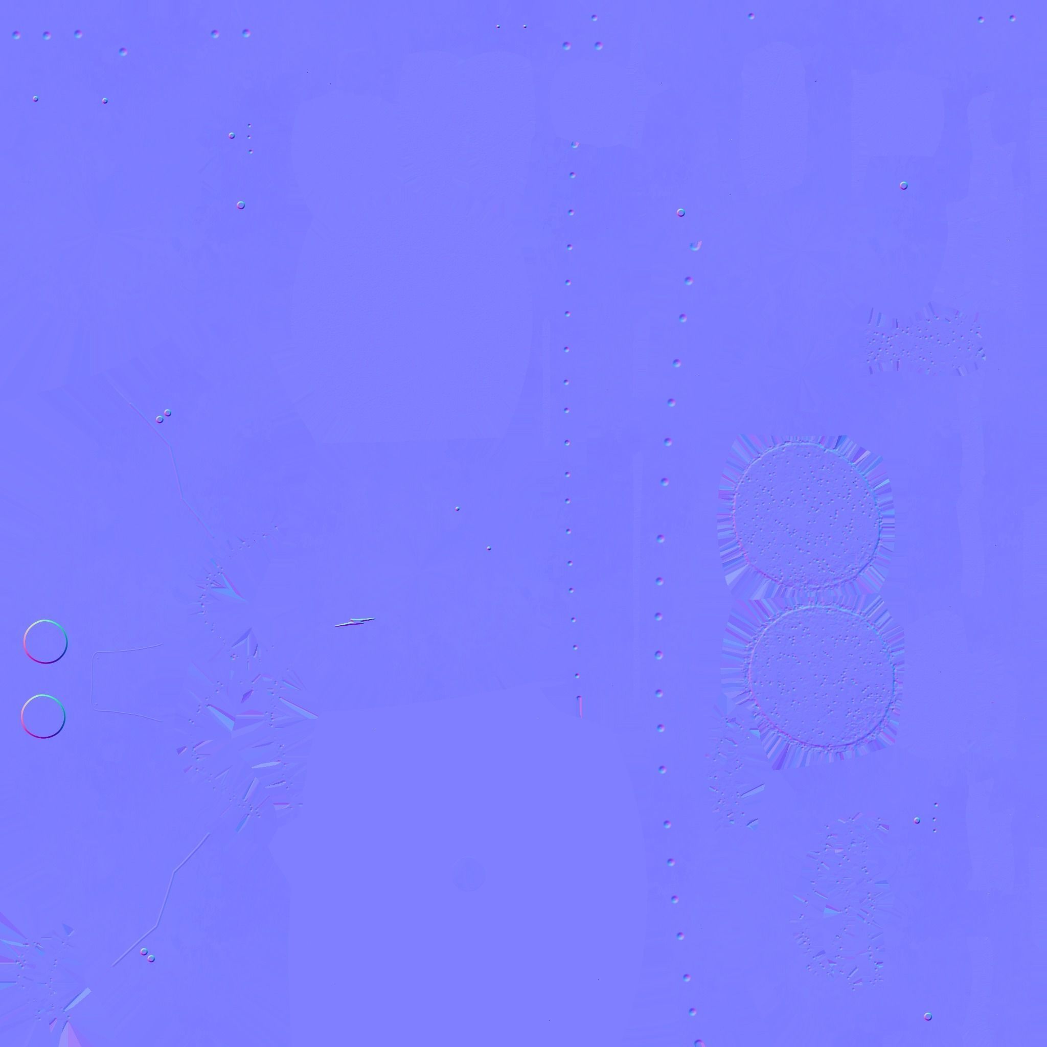 Brain Robot G03 Dark Steel - SciFi Character Design Low-poly 3D model_25