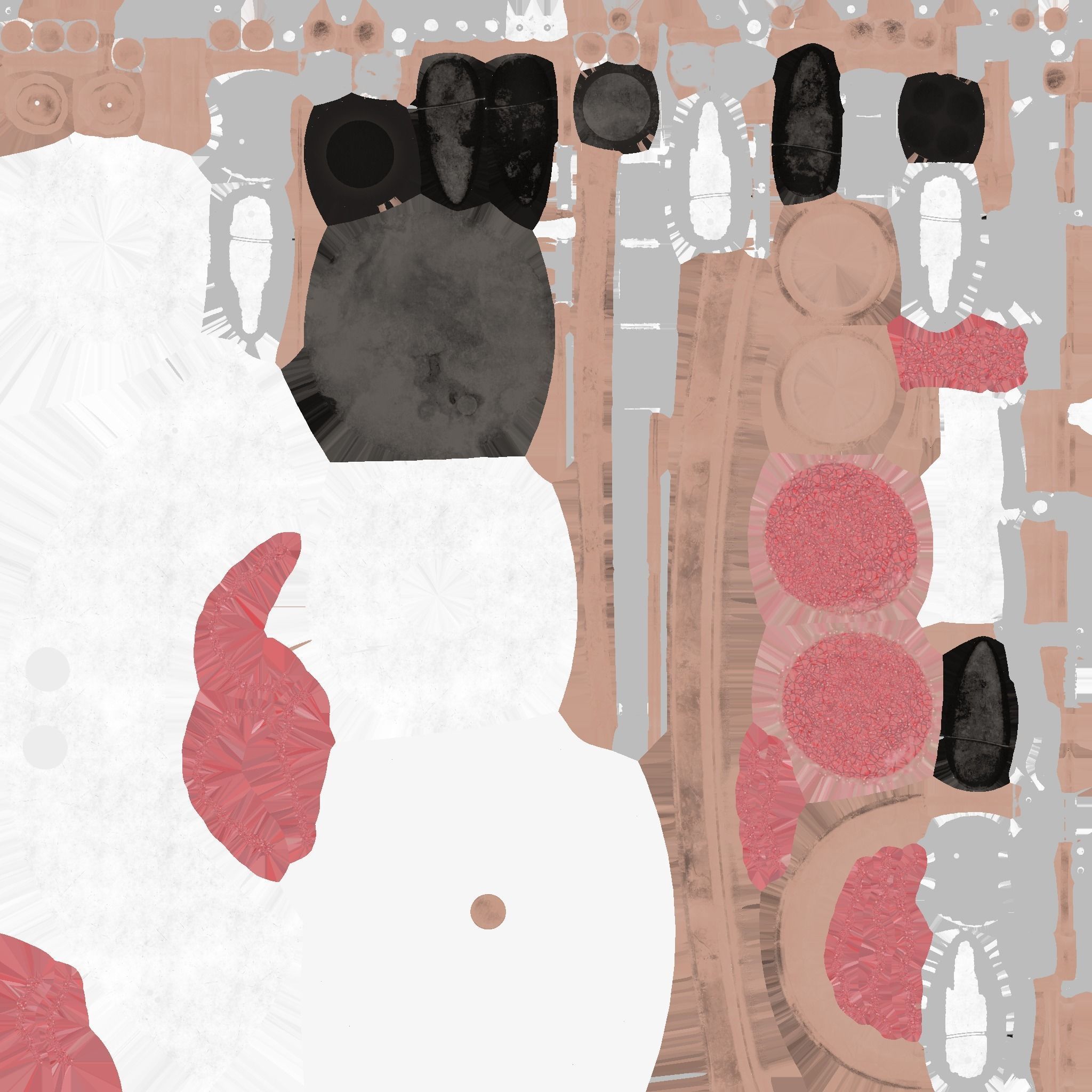 Brain Robot G04 Steel - SciFi Character Design Low-poly 3D model_21