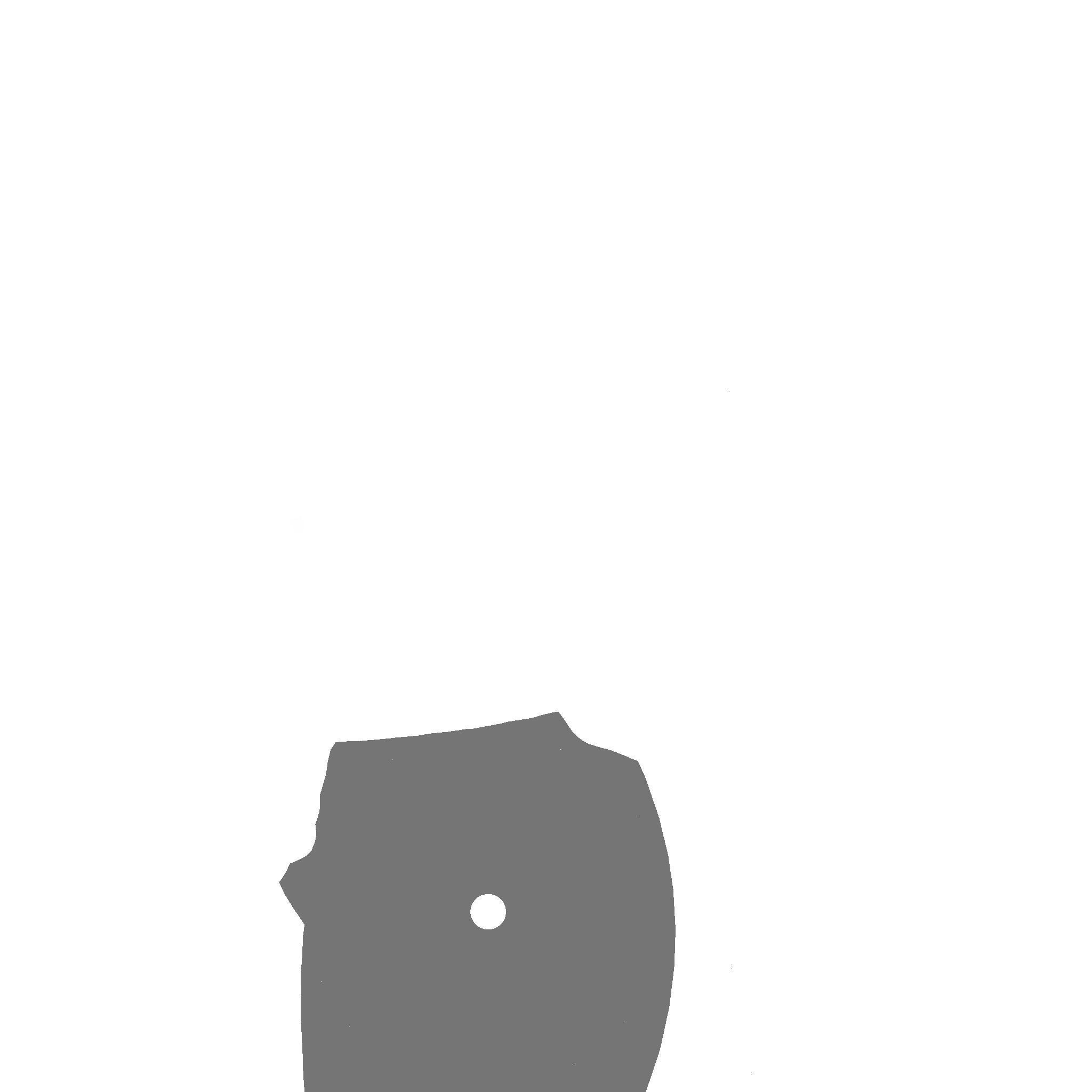 Brain Robot G08 Aluminum - SciFi Character Design Low-poly 3D model_26