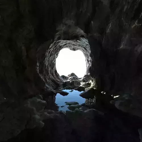 Cave 01 3D model
