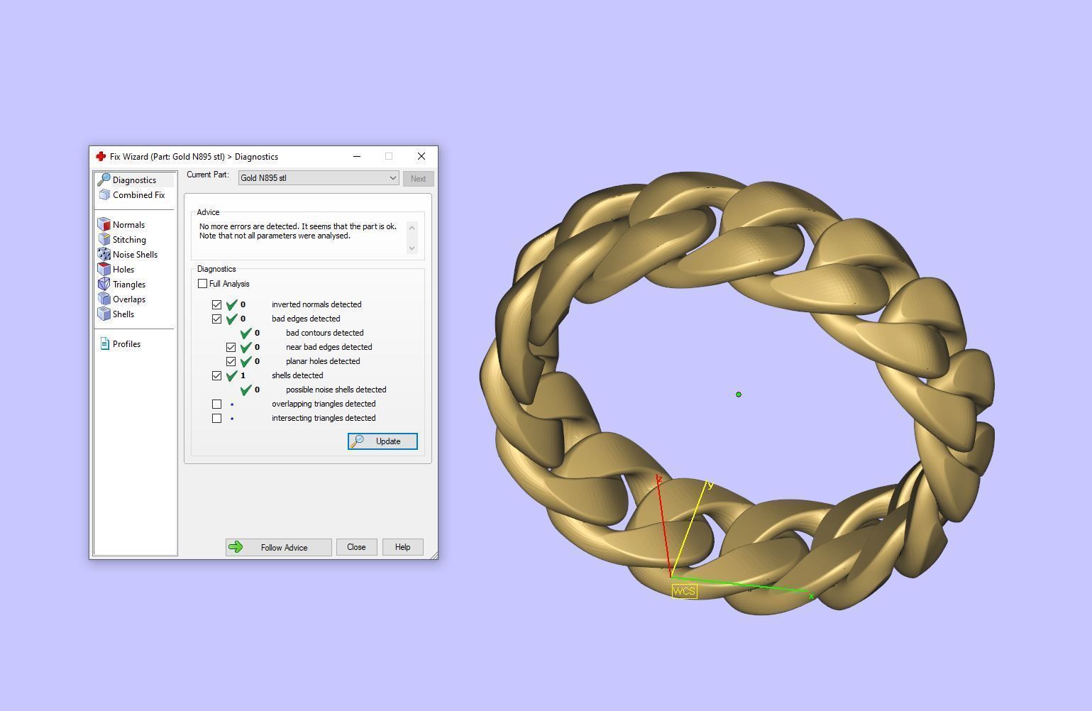 Gold N895 3D print model_7