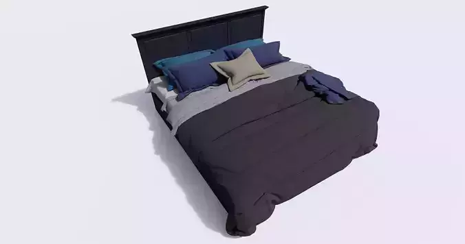 Bed-1 3D Model bed