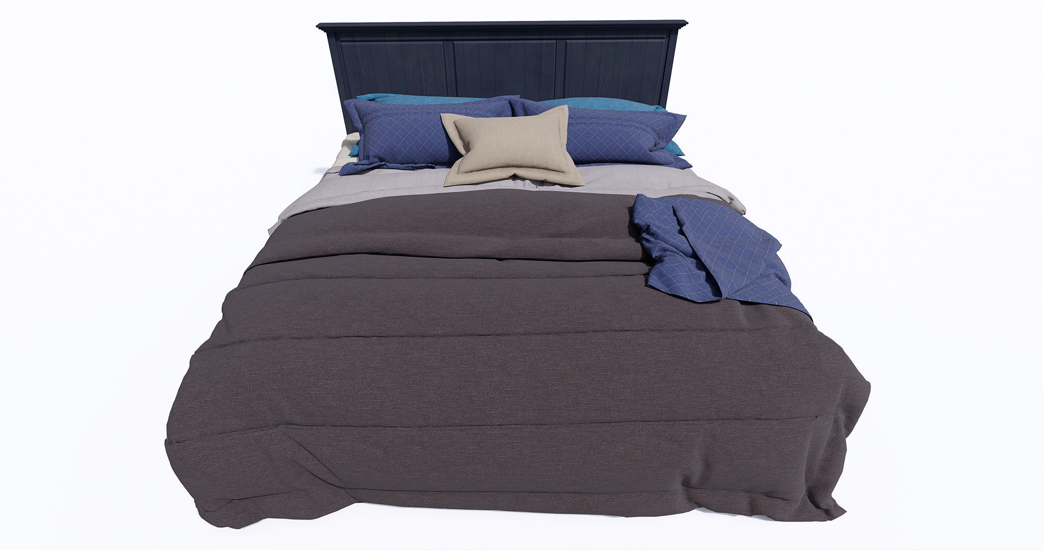 Bed-1 3D Model bed 3D model_3