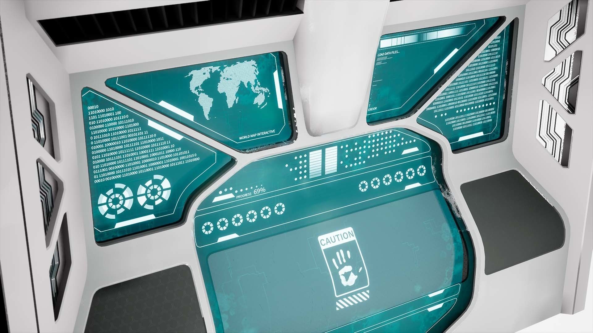 Sci-Fi panels vol 02 PBR Low-poly 3D model_4