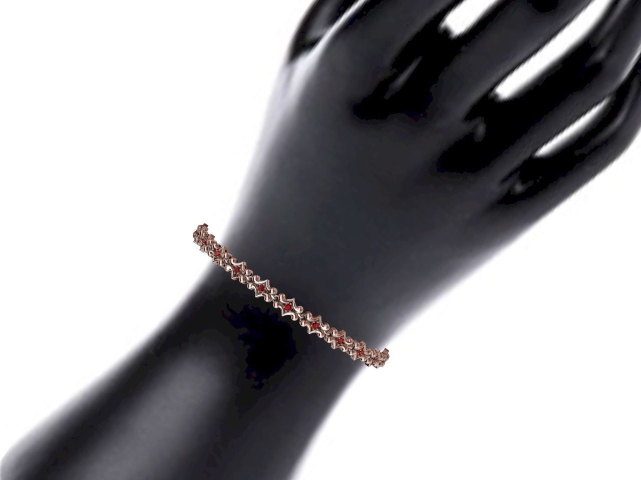 1 butterfly chain  bracelet link stl verified  3D print model_30