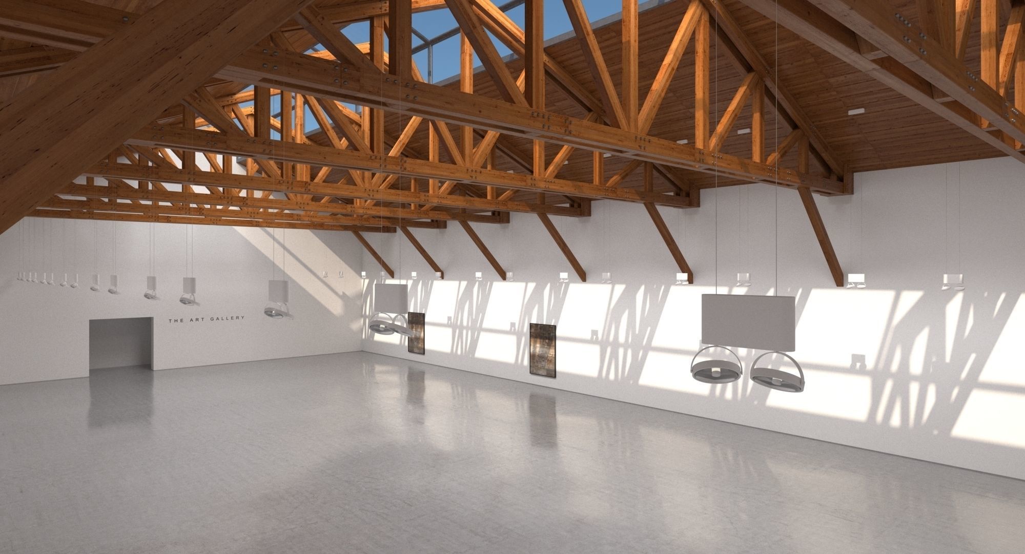 Art Gallery 9 3D model_2