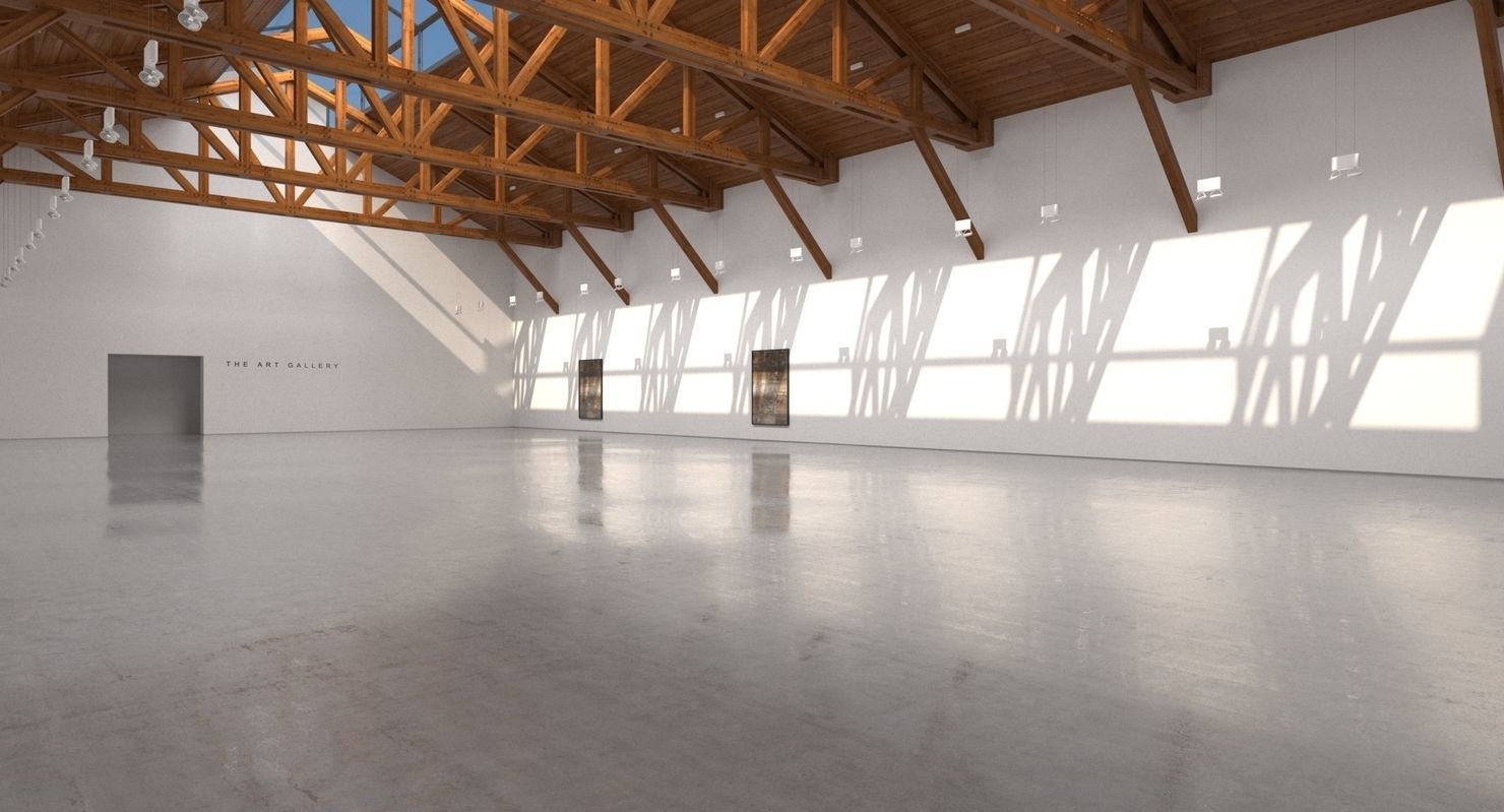 Art Gallery 9 3D model_7