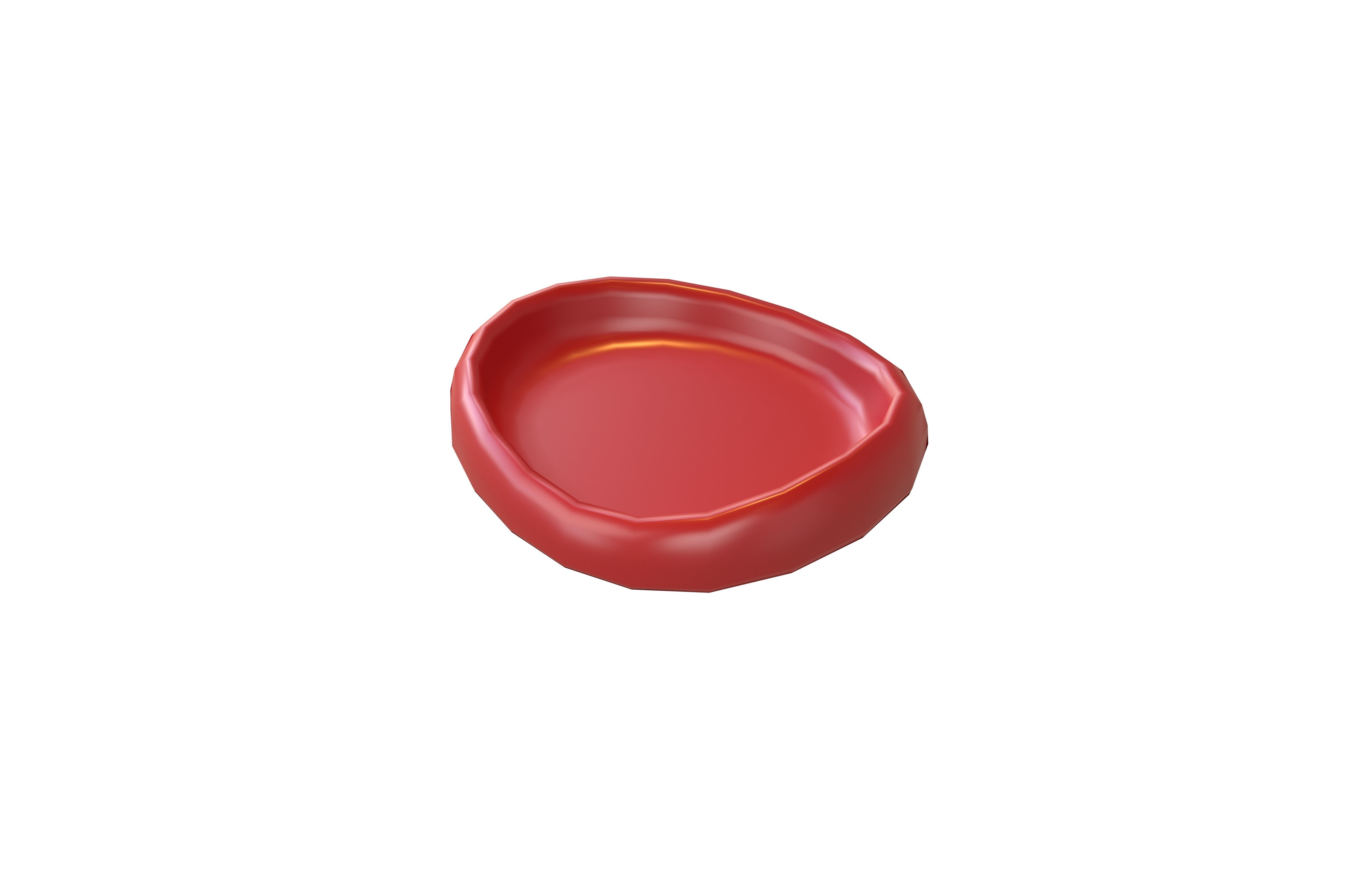 Wax Seal v1 001 Low-poly 3D model_3