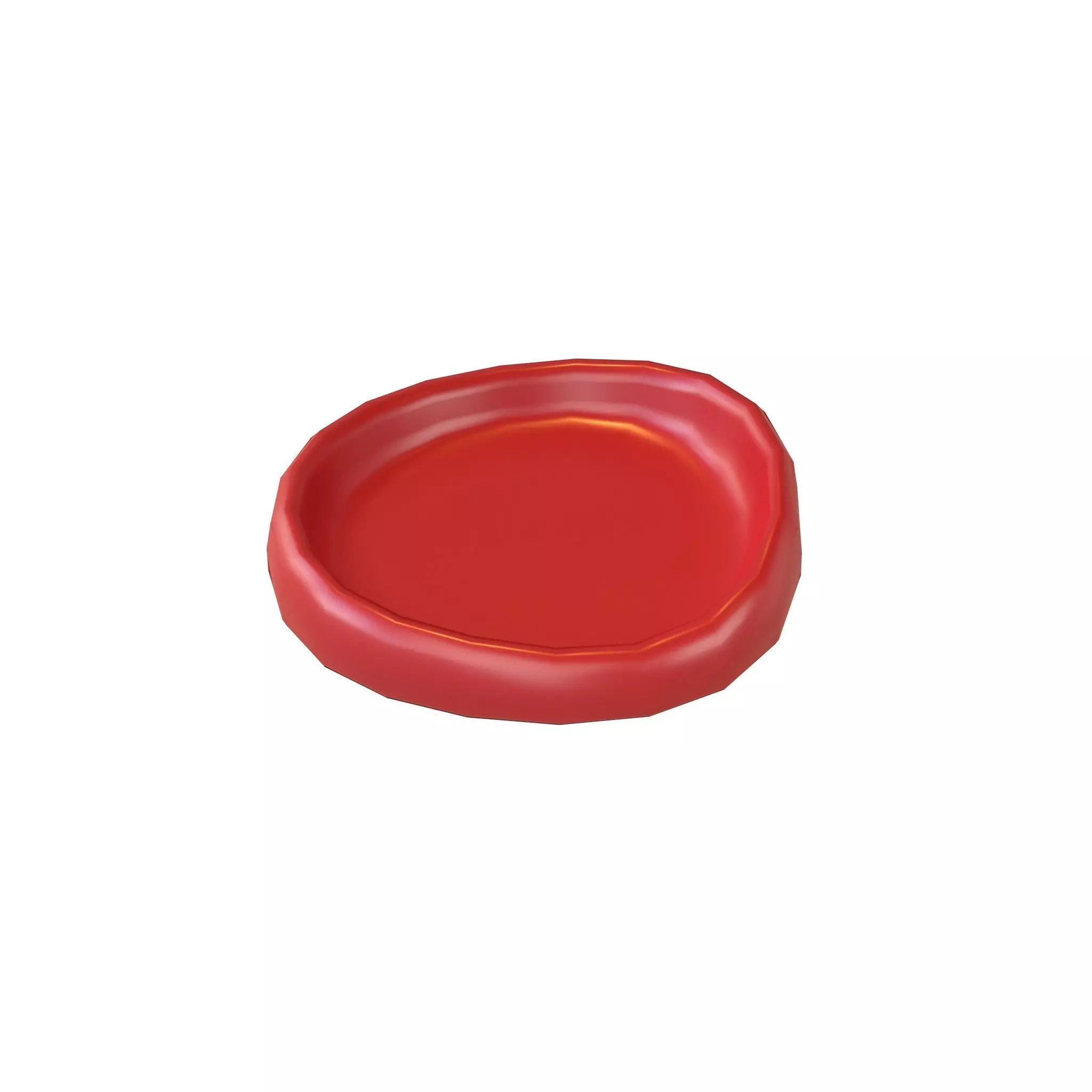 Wax Seal v1 001 Low-poly 3D model_0