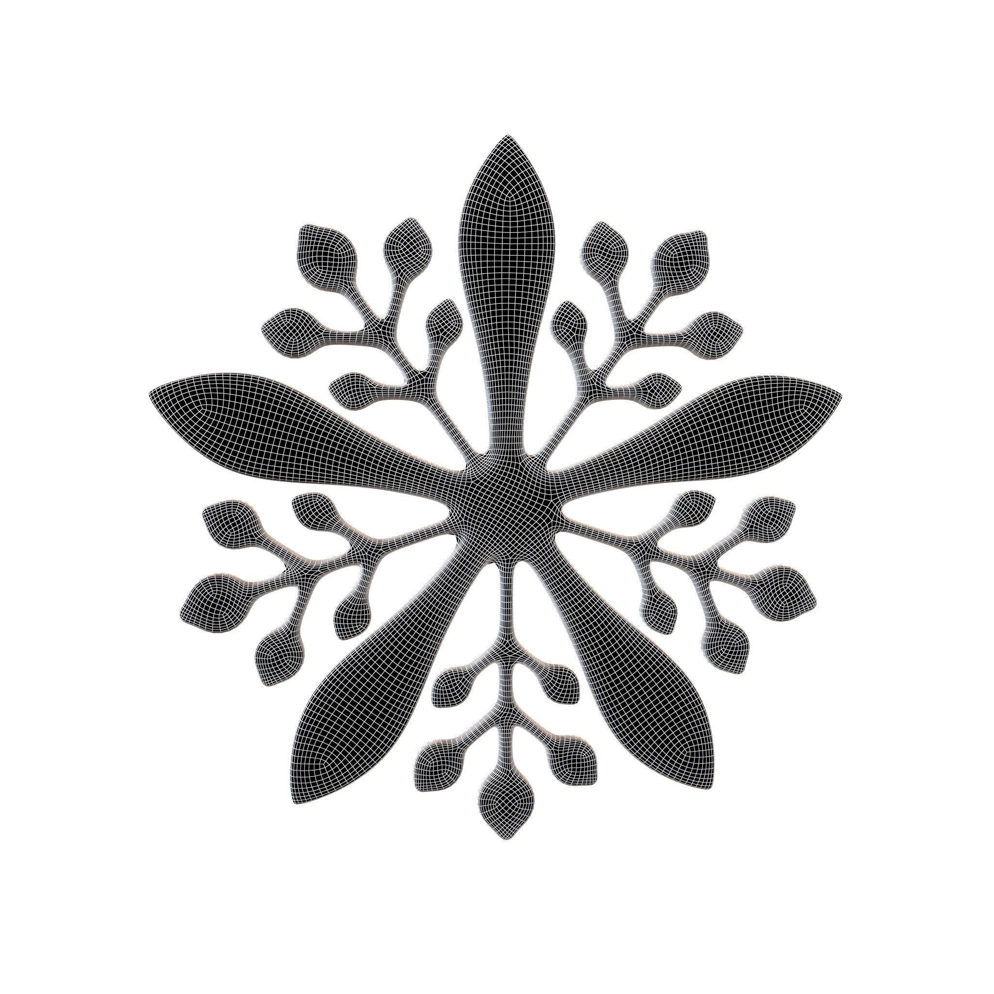 Emblem of the Emperor of Manchukuo v1 003 Low-poly 3D model_4