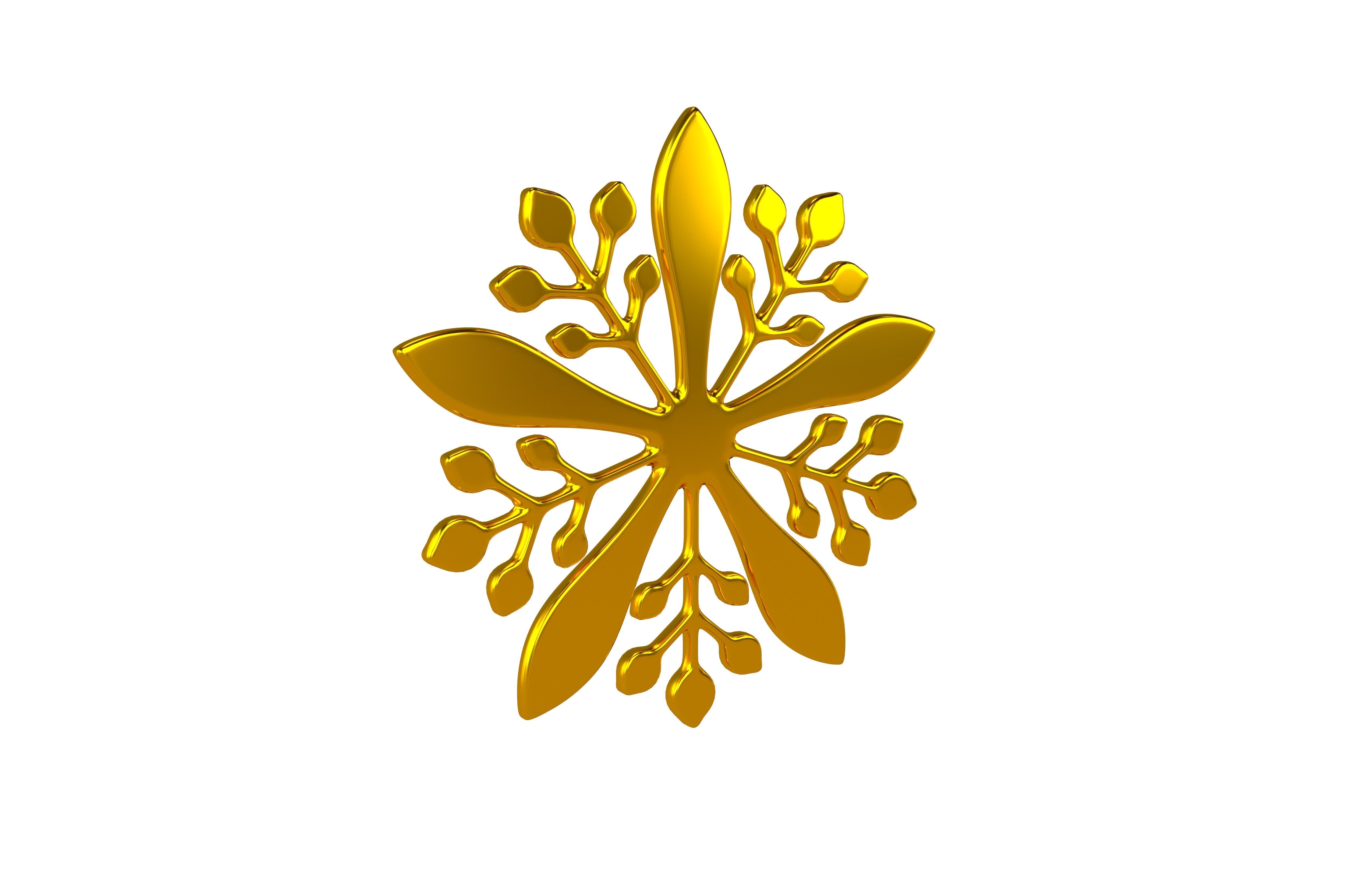 Emblem of the Emperor of Manchukuo v1 003 Low-poly 3D model_1