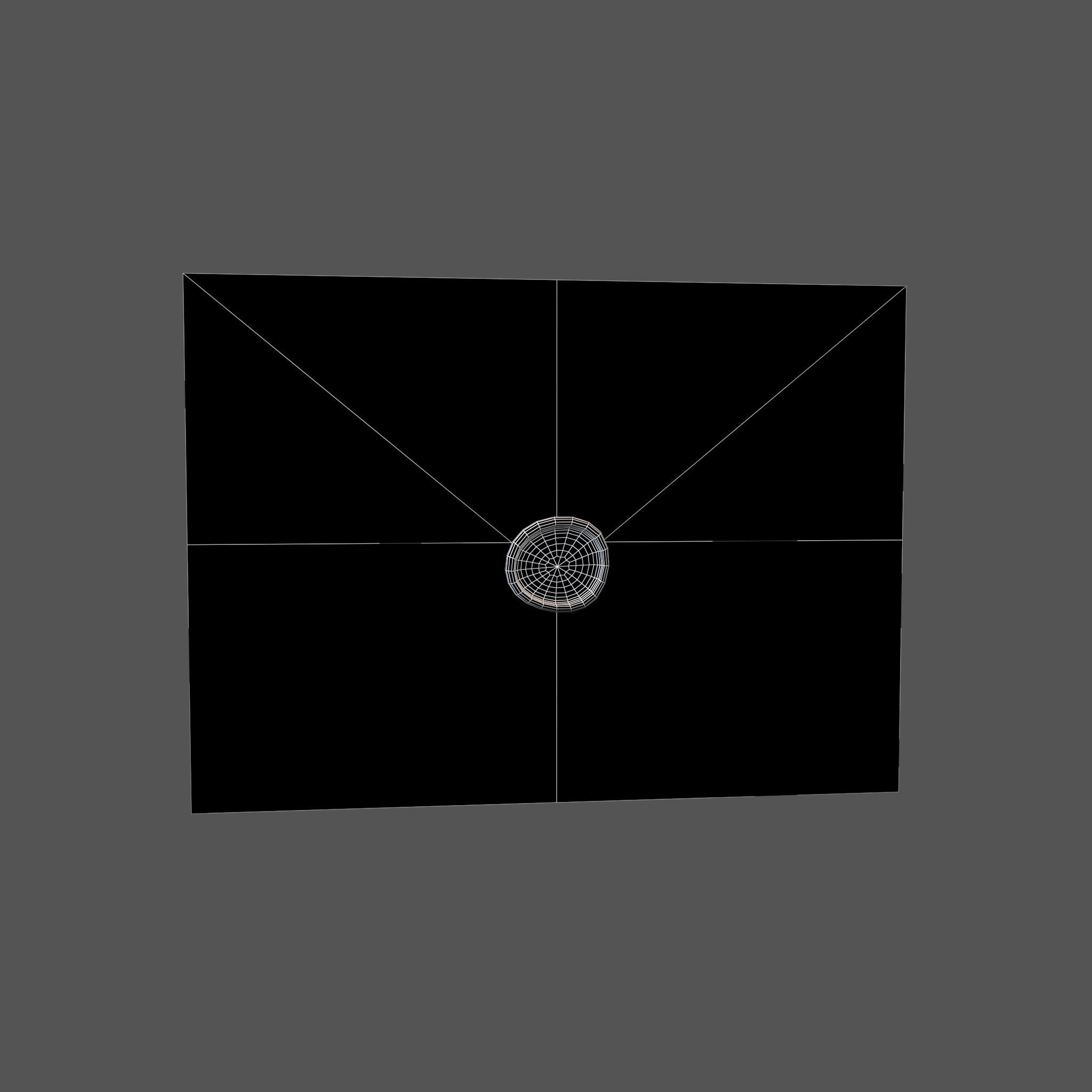 Envelope With Wax Seal v1 002 Low-poly 3D model_6