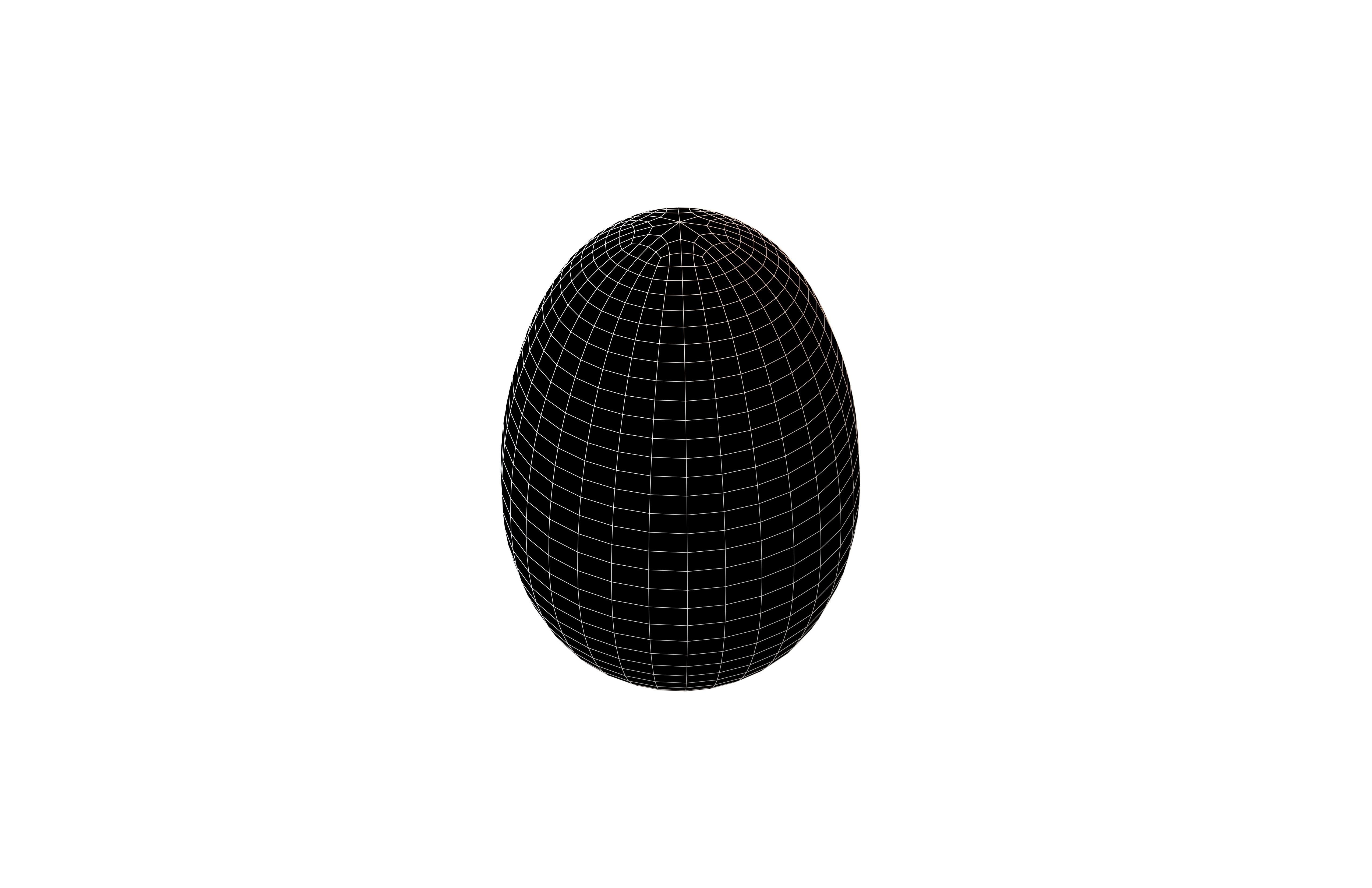 Easter Egg v2 004 Low-poly 3D model_5