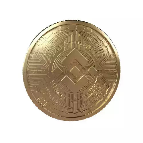 Binance Coin v5 003 3D model