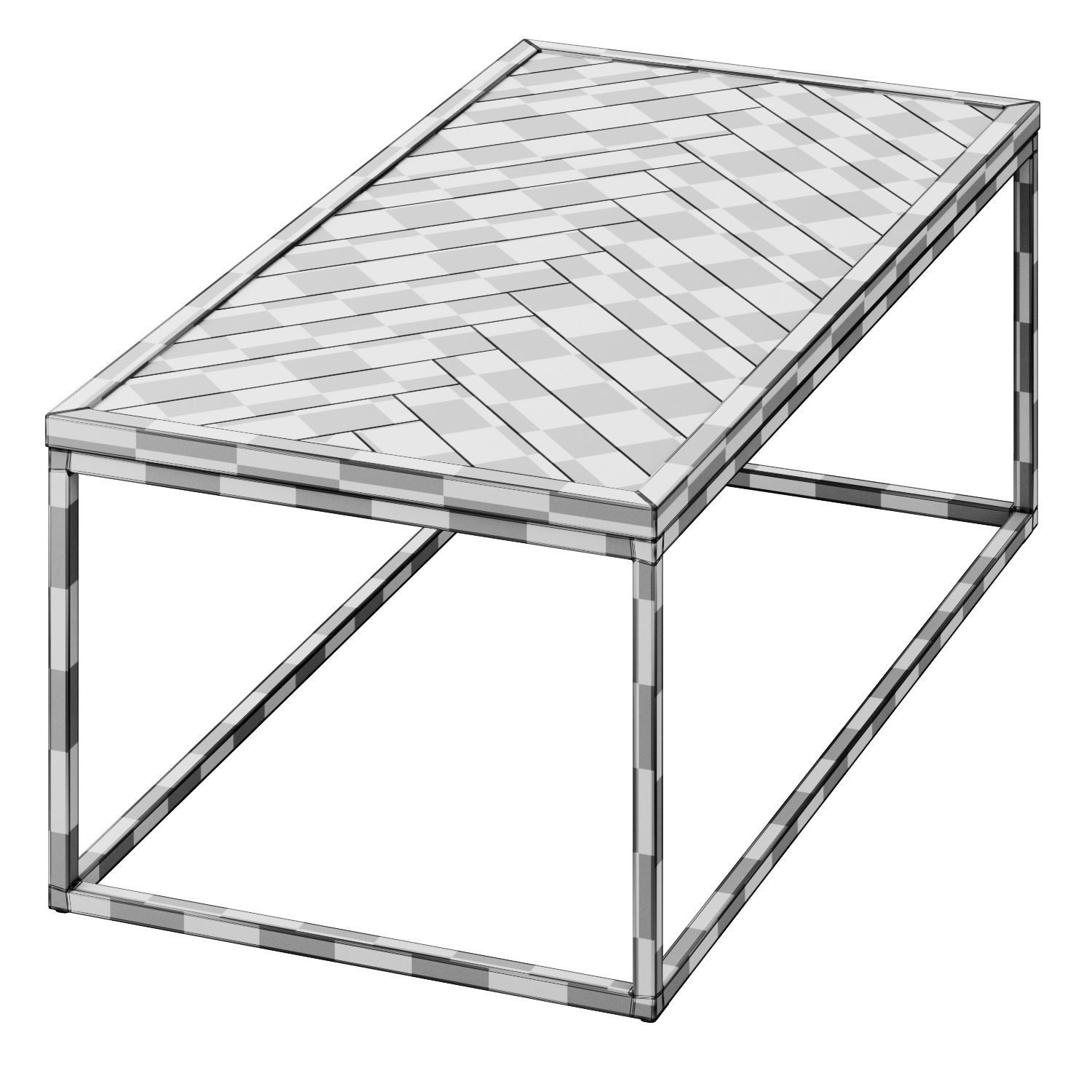Renna Frame Coffee Table by Ivy Bronx 3D model_4