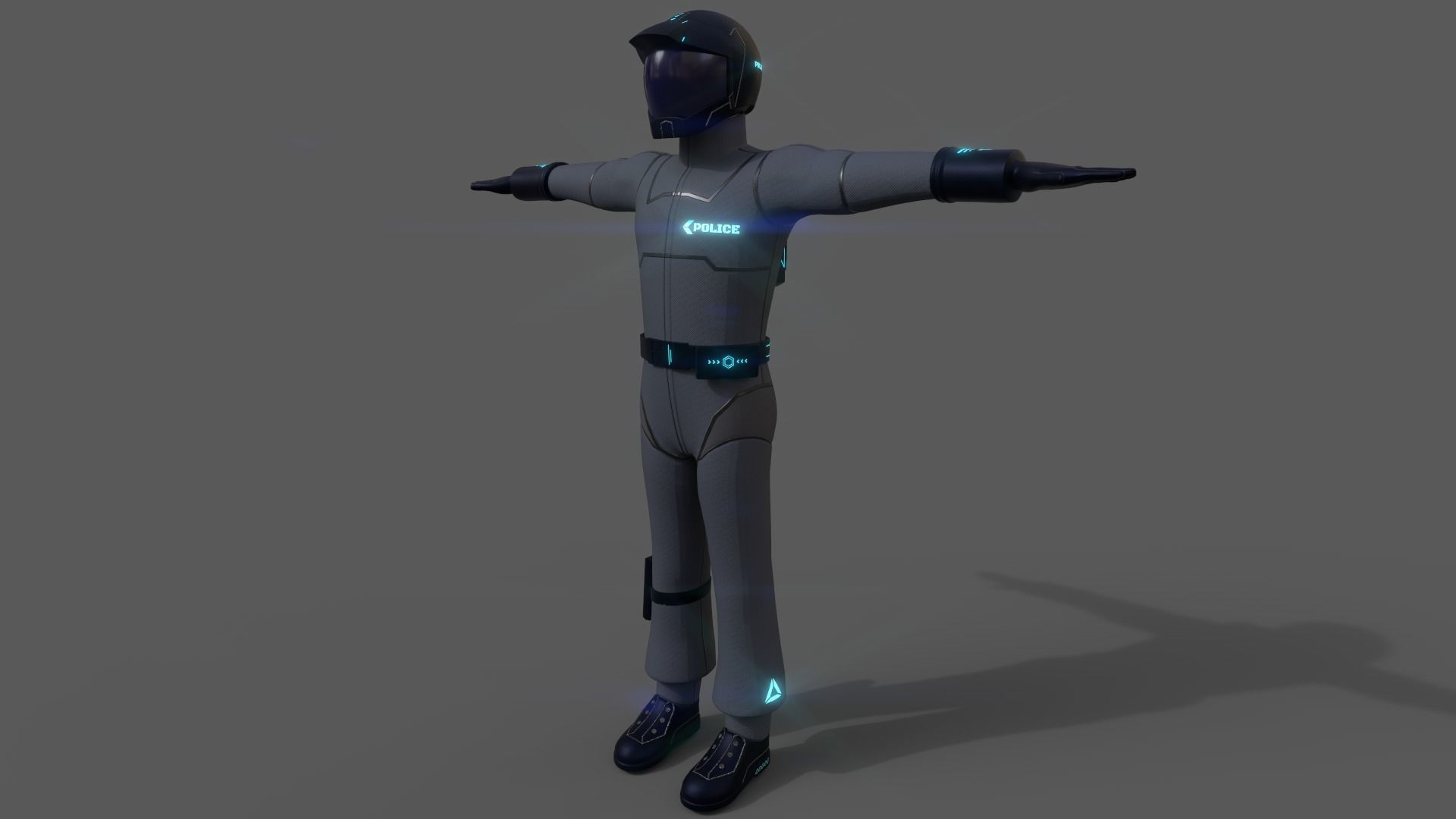 Zeon Pilot Character Skins Free 3D model_4