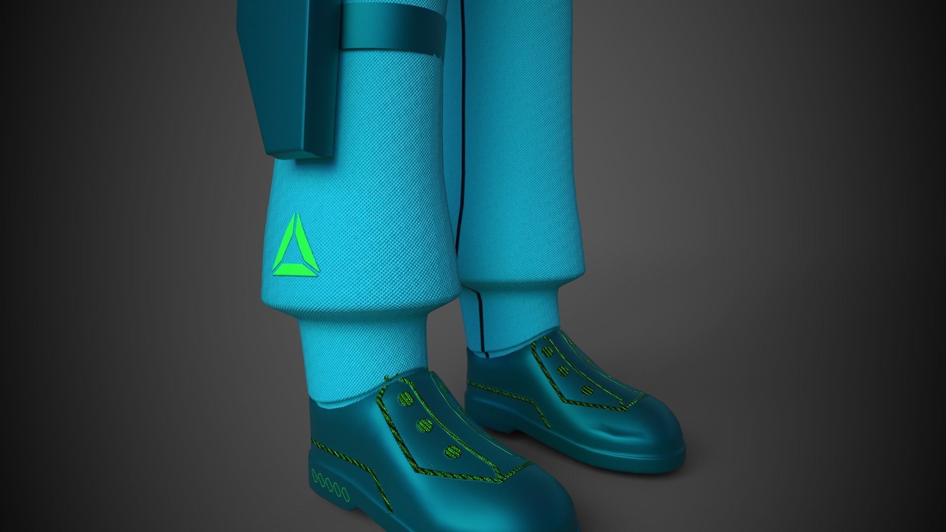 Zeon Pilot Character Skins Free 3D model_13