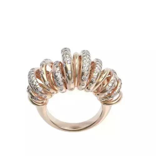 ring in the style of de Grisogono  Allegra