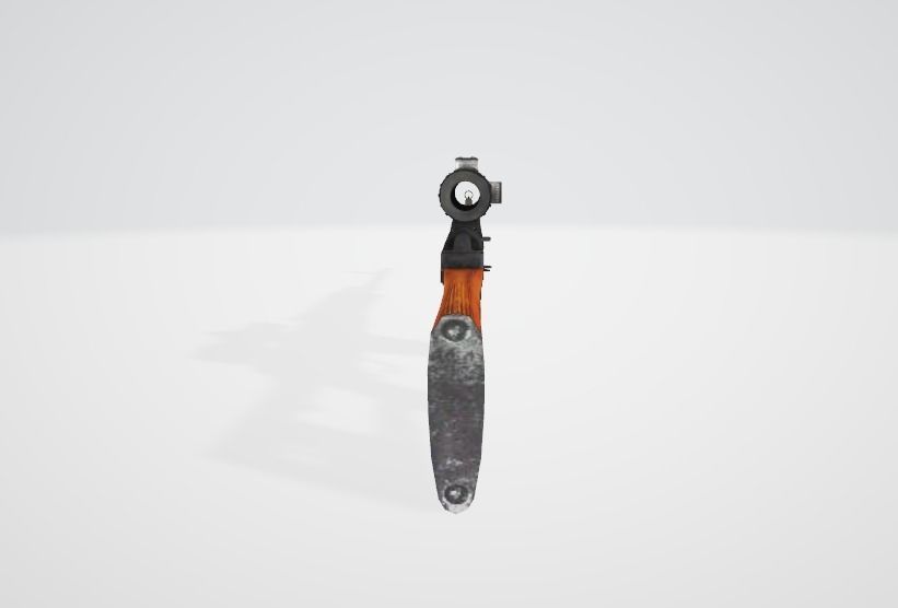 SVD 3D model ak - rifle 3D model_3