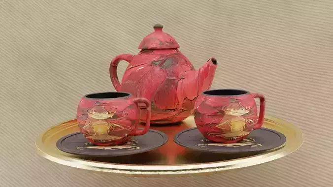 Tea Party with a Monkey