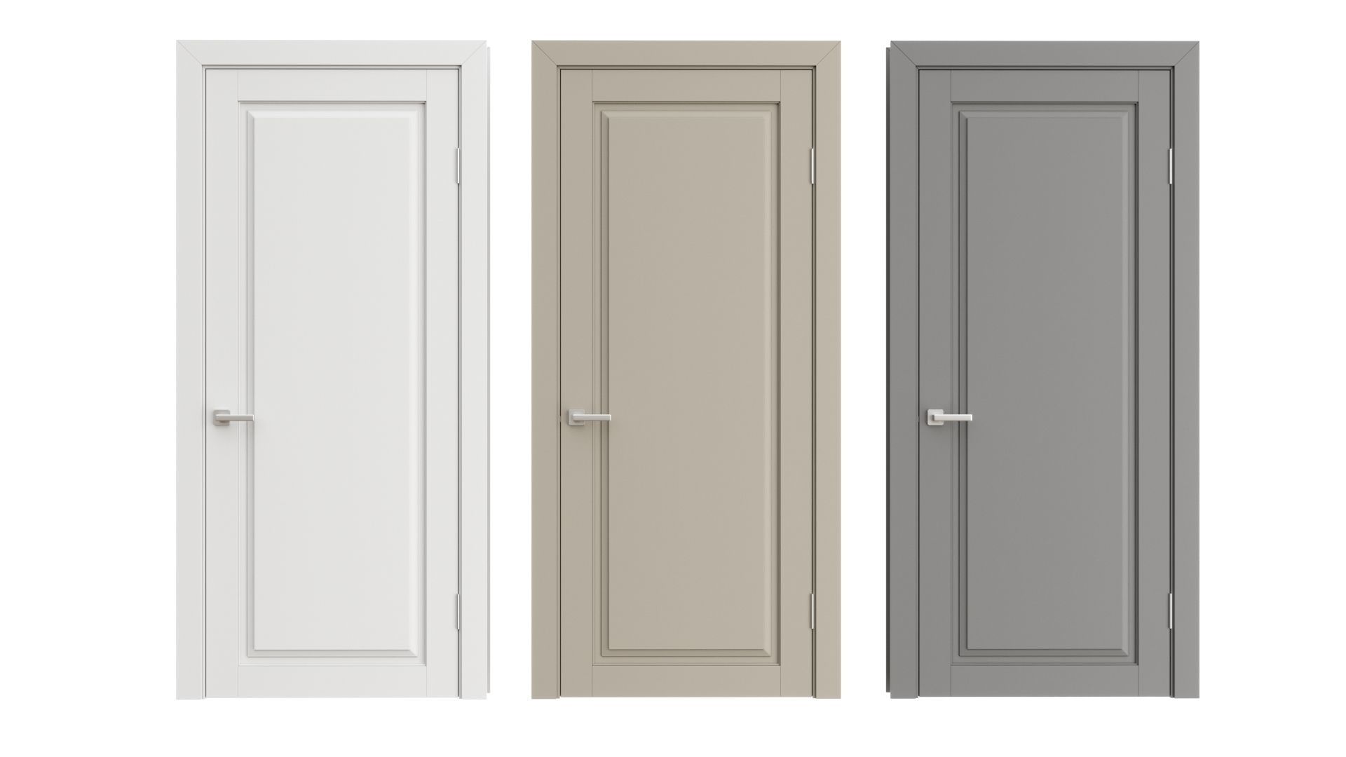 Door interior 3 3D model_2