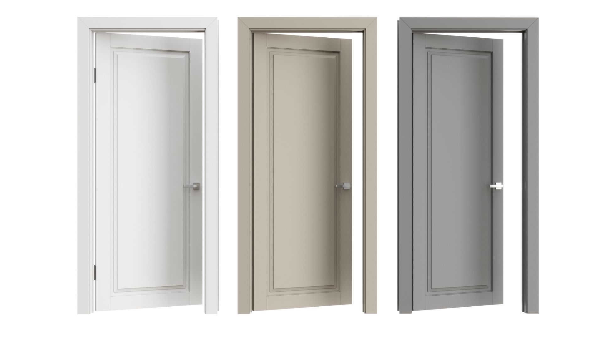 Door interior 3 3D model_6