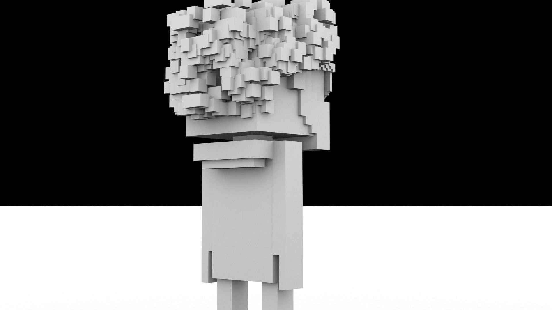 The world famous NFT Meebits  3D model_12