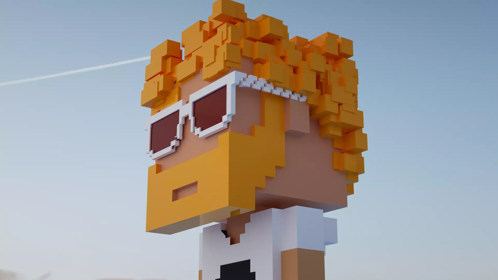 The world famous NFT Meebits  3D model_0