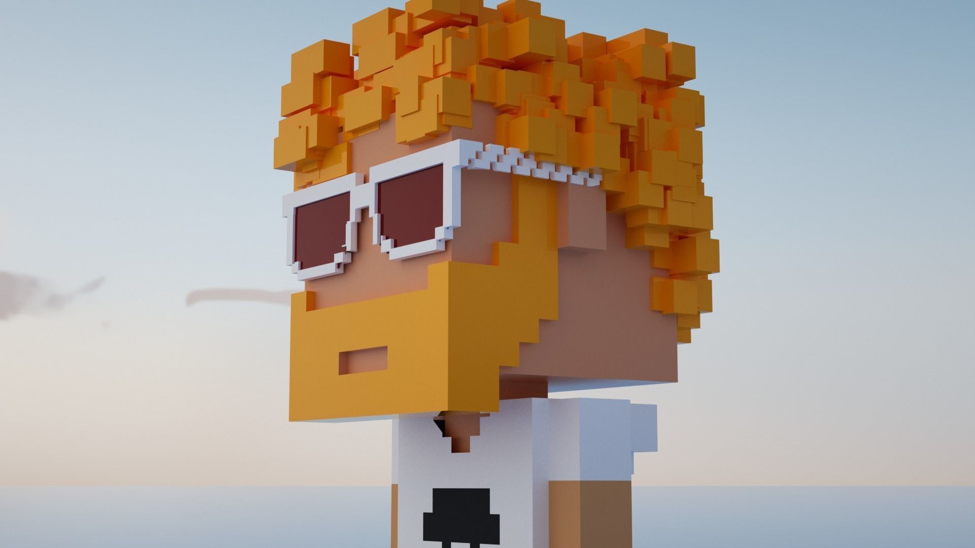 The world famous NFT Meebits  3D model_6