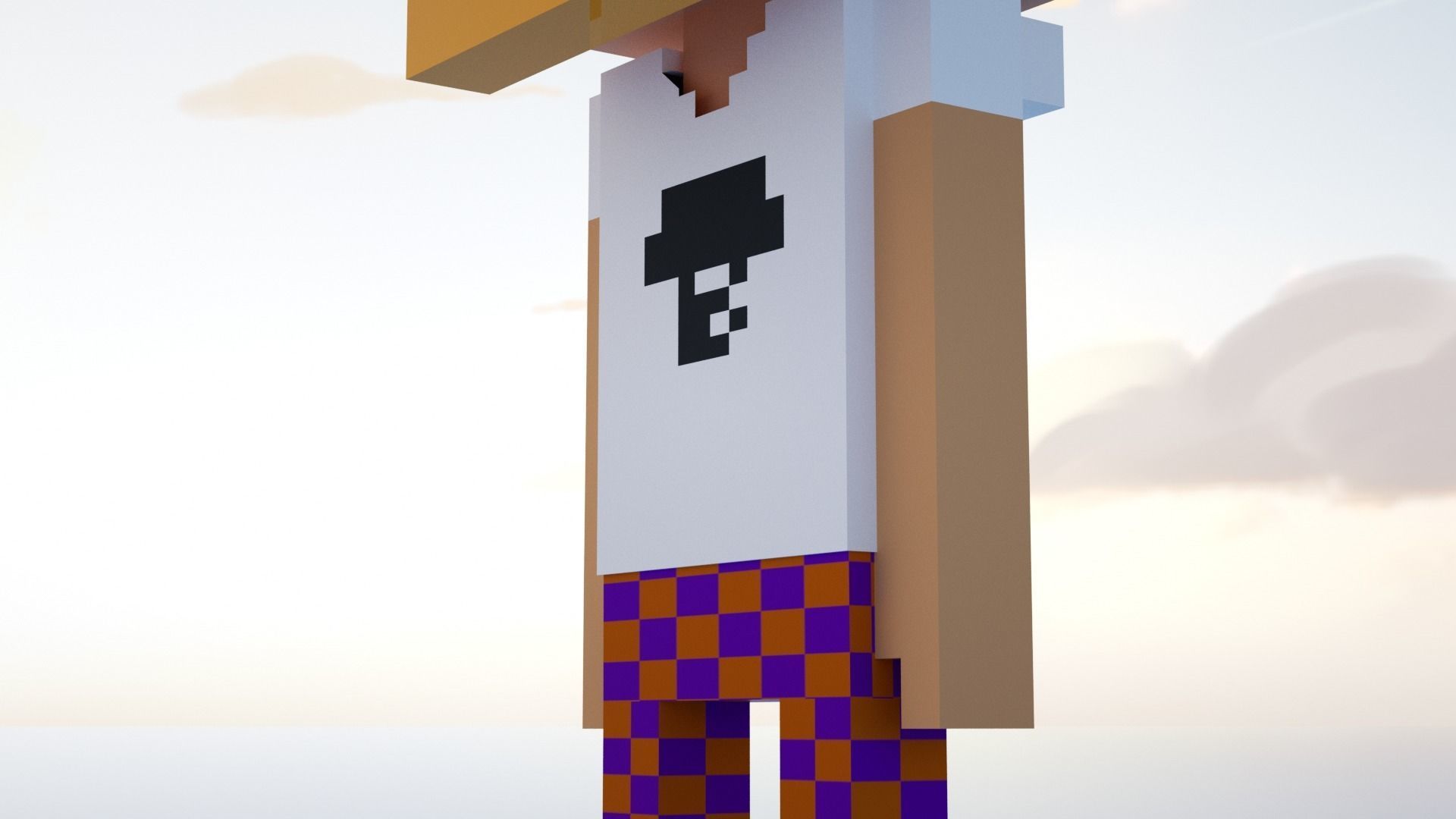 The world famous NFT Meebits  3D model_5